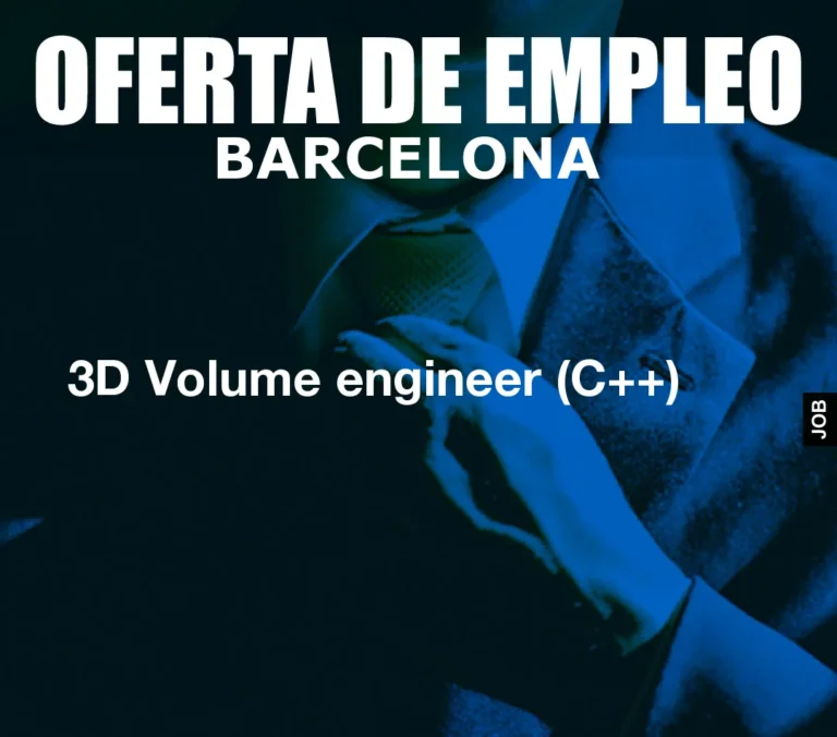 3D Volume engineer (C++)