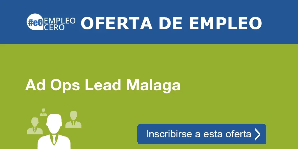 Ad Ops Lead Malaga