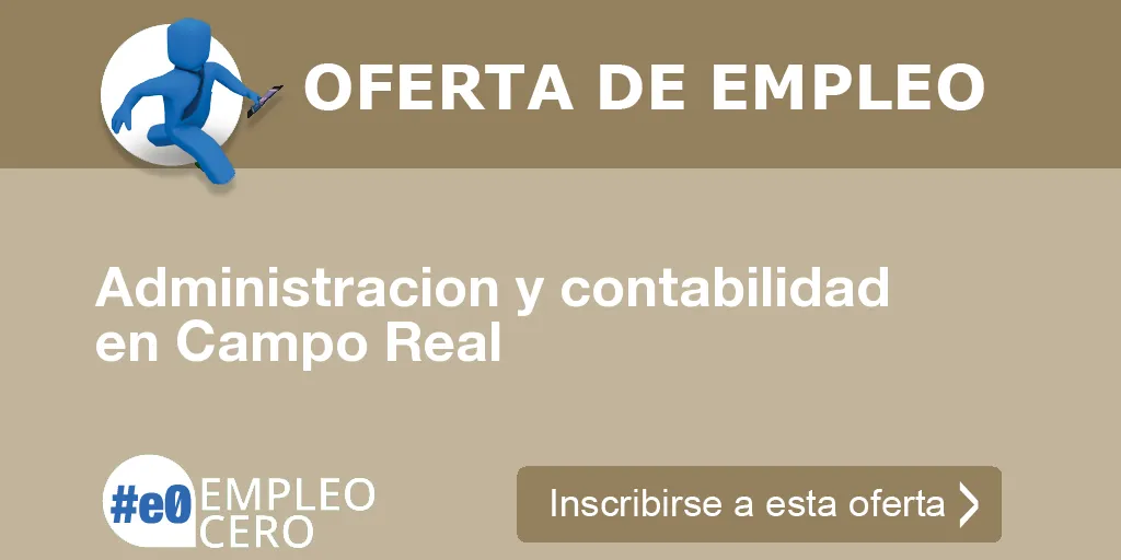 Administracion y contabilidad en Campo Real