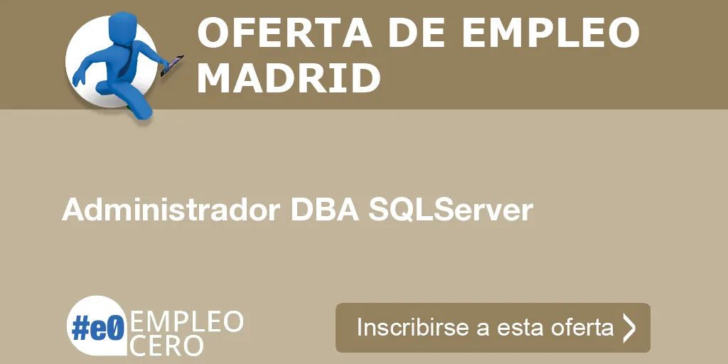 Administrador DBA SQLServer