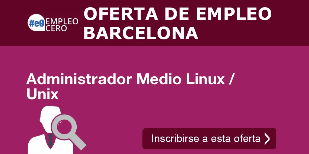 Administrador Medio Linux / Unix