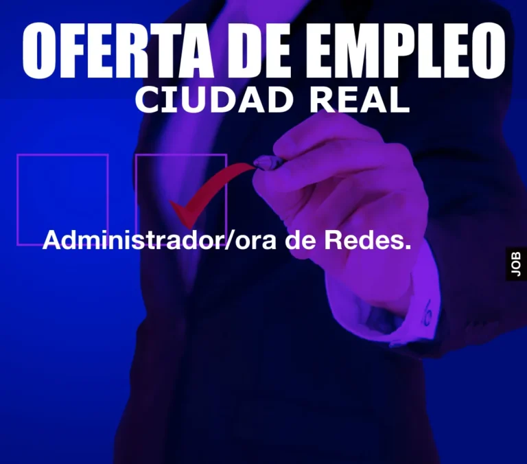 Administrador/ora de Redes.