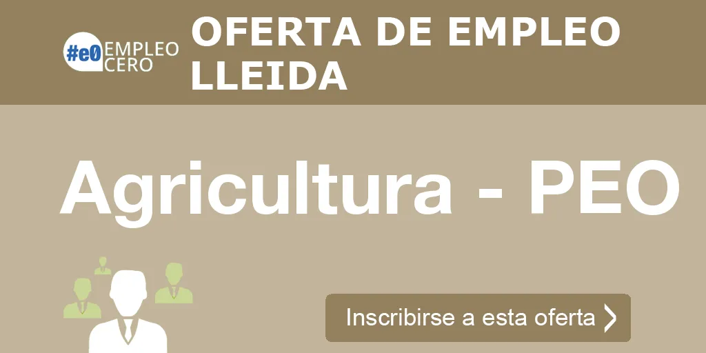 Agricultura - PEO