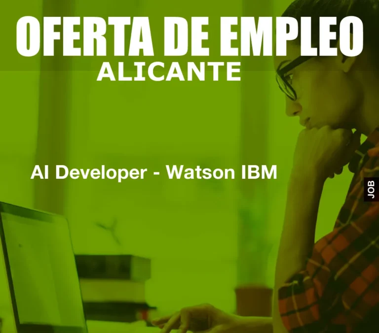 AI Developer – Watson IBM