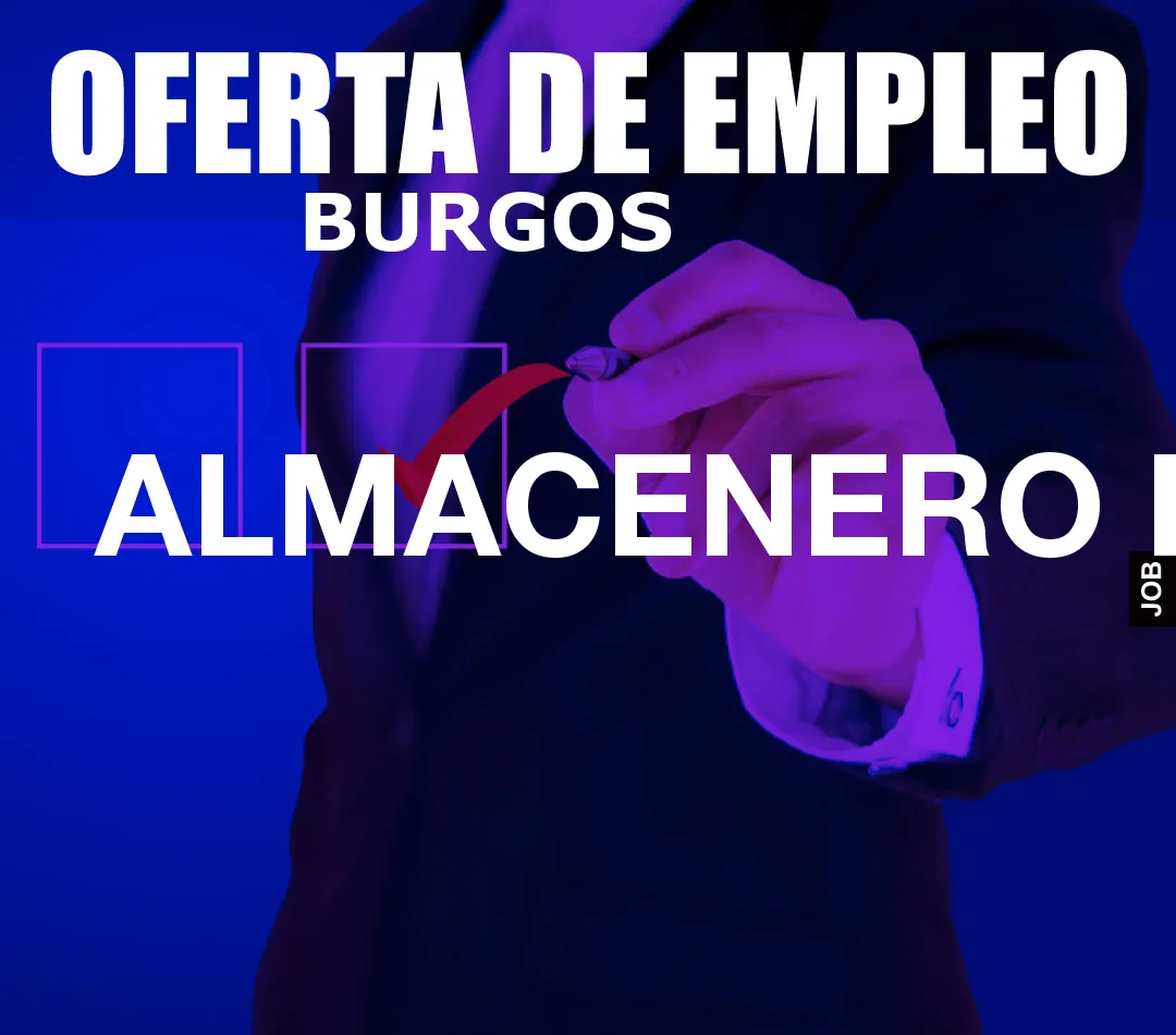 ALMACENERO BURGOS