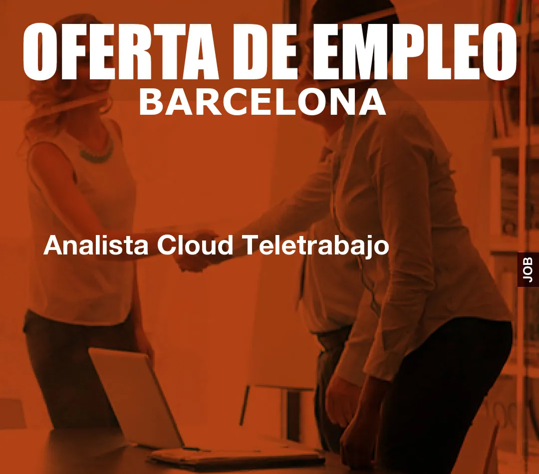 Analista Cloud Teletrabajo