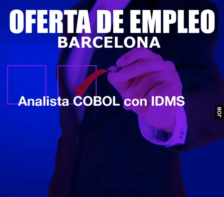 Analista COBOL con IDMS