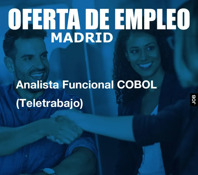 Analista Funcional COBOL (Teletrabajo)