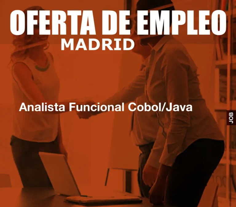 Analista Funcional Cobol/Java