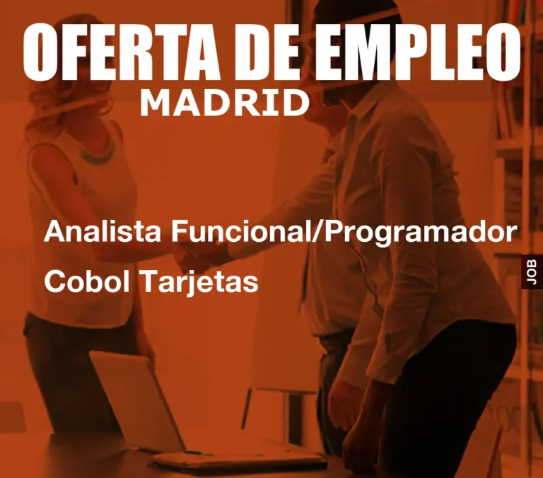 Analista Funcional/Programador Cobol Tarjetas