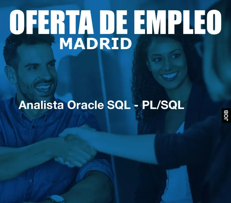 Analista Oracle SQL – PL/SQL