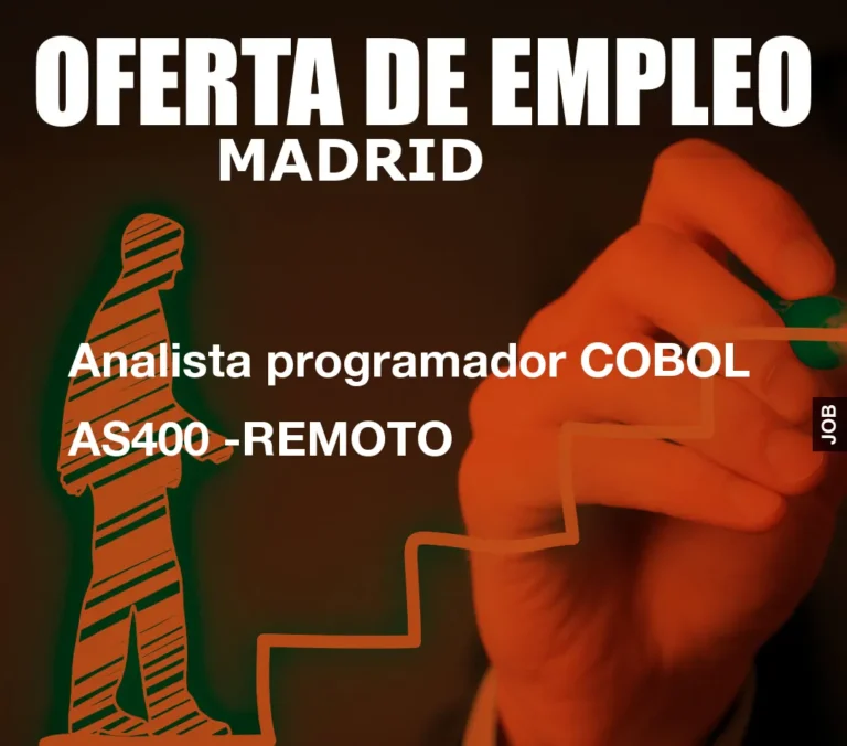 Analista programador COBOL AS400 -REMOTO