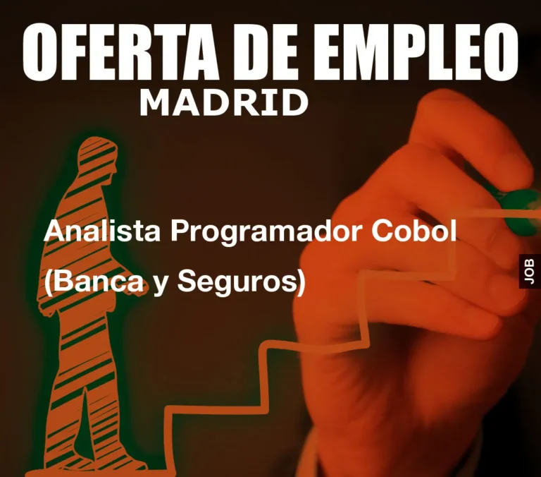 Analista Programador Cobol (Banca y Seguros)