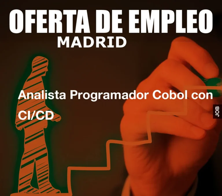 Analista Programador Cobol con CI/CD