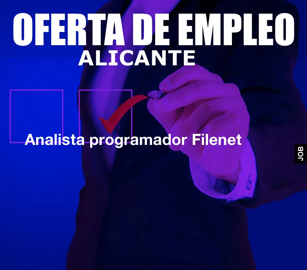 Analista programador Filenet