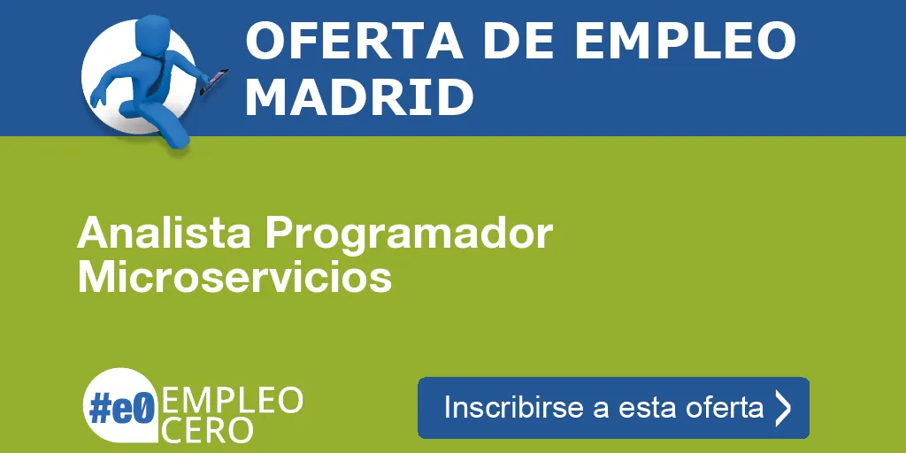 Analista Programador Microservicios