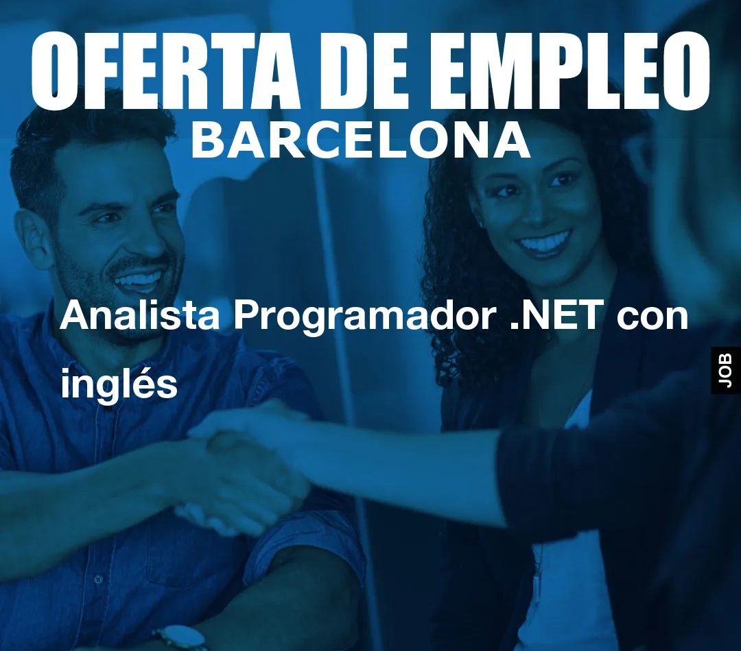 Analista Programador .NET con inglés