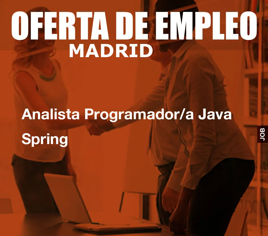 Analista Programador/a Java Spring