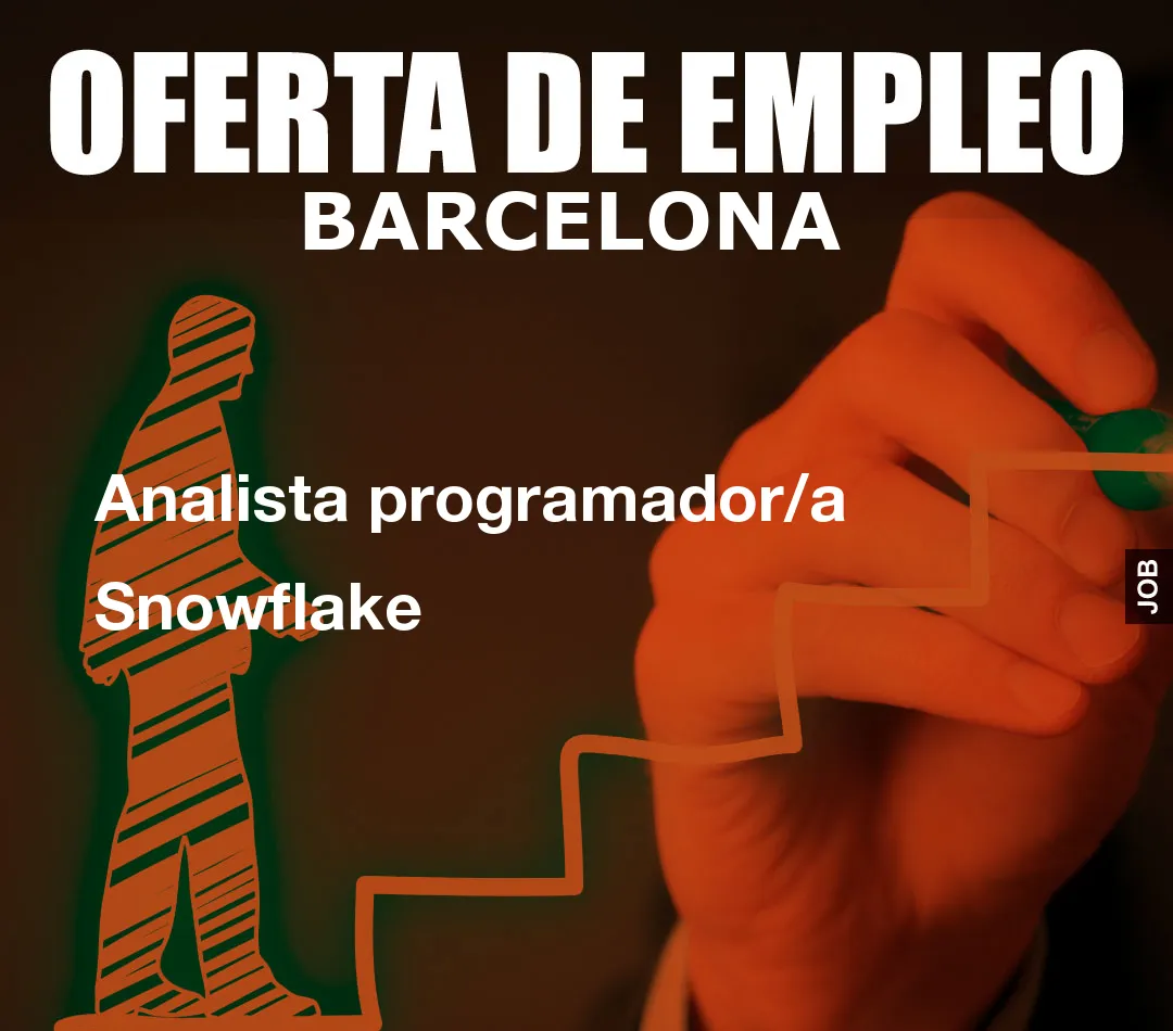 Analista programador/a Snowflake