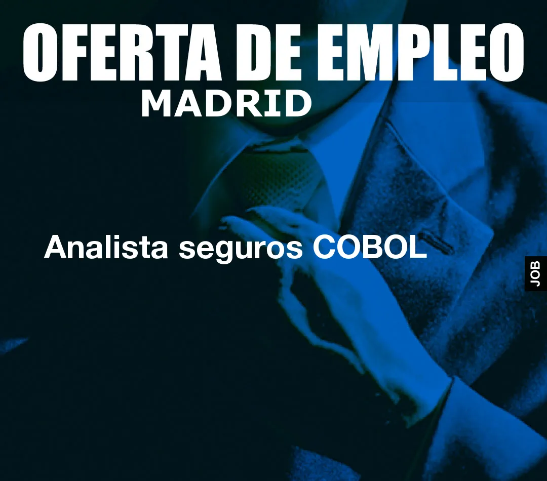 Analista seguros COBOL