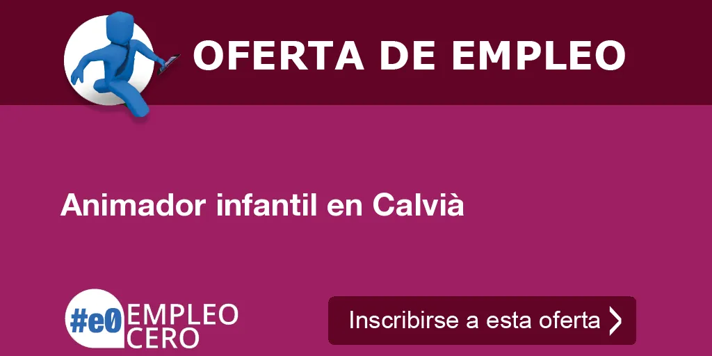 Animador infantil en Calvià