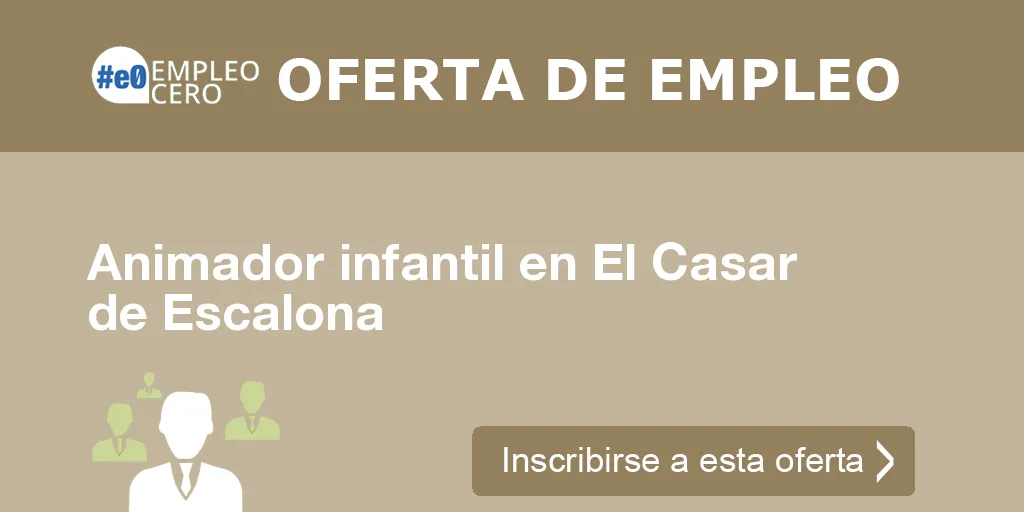 Animador infantil en El Casar de Escalona