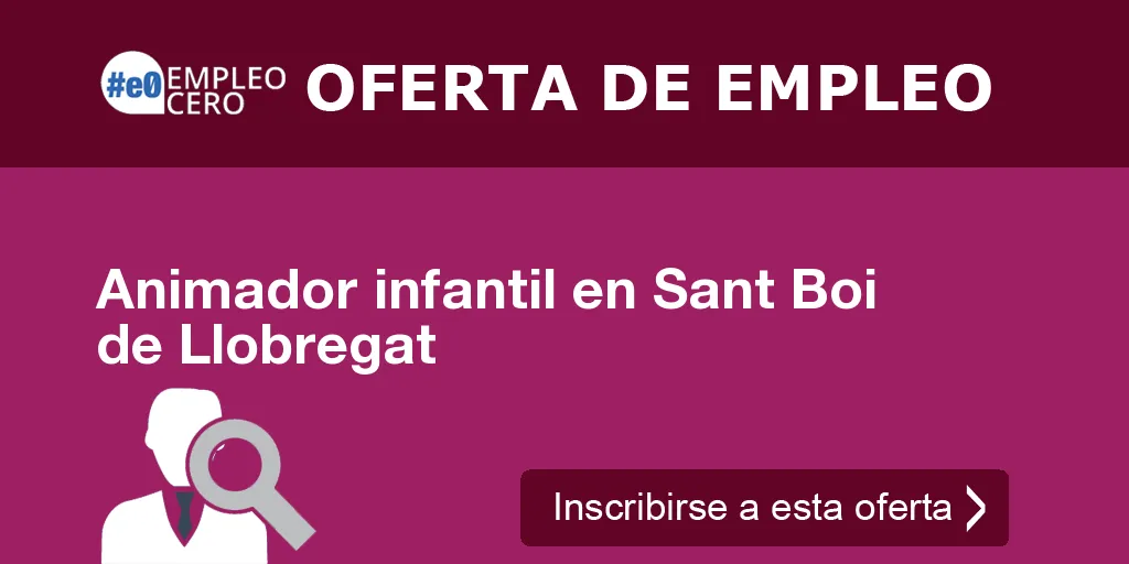 Animador infantil en Sant Boi de Llobregat