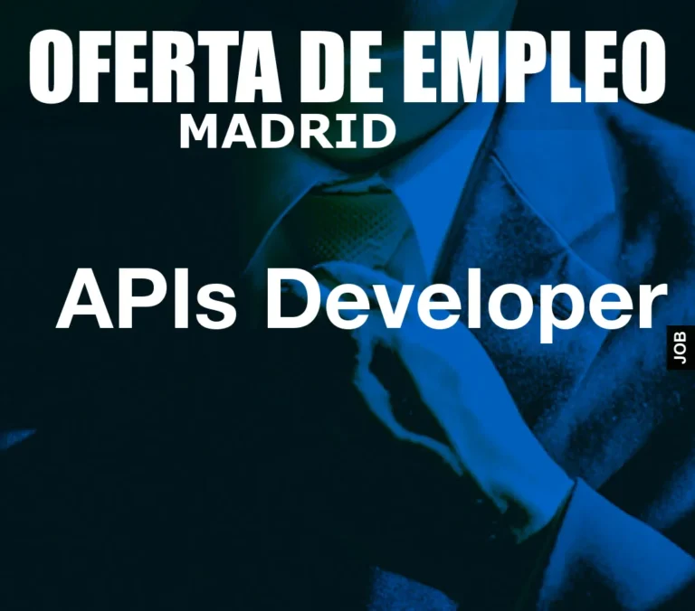 APIs Developer