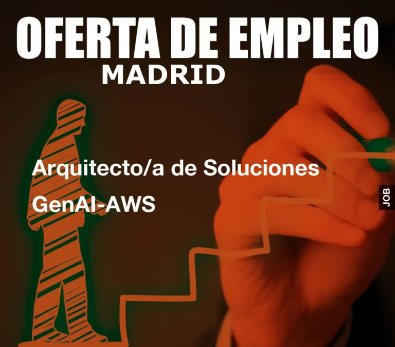 Arquitecto/a de Soluciones GenAI-AWS