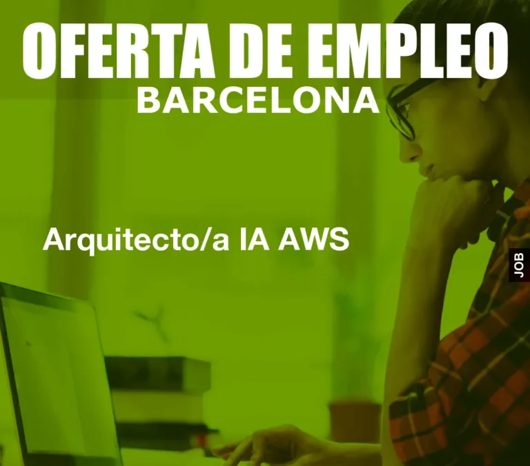 Arquitecto/a IA AWS