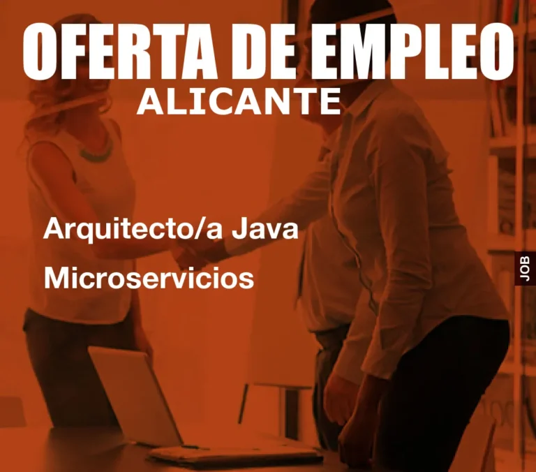 Arquitecto/a Java Microservicios