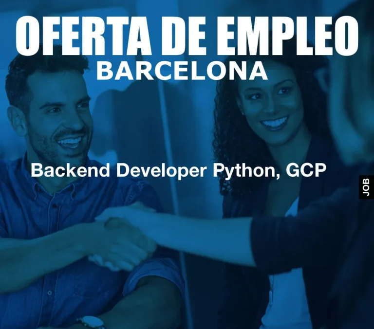 Backend Developer Python, GCP