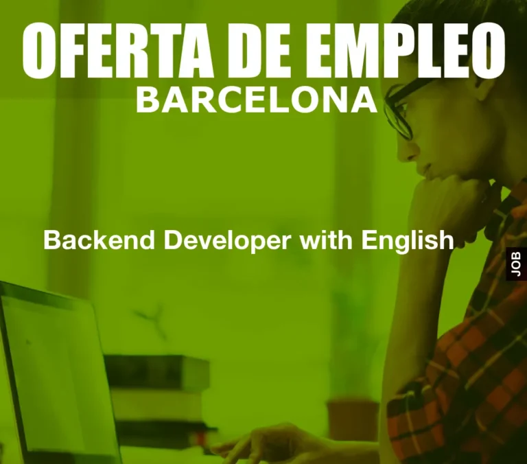 Backend Developer with English