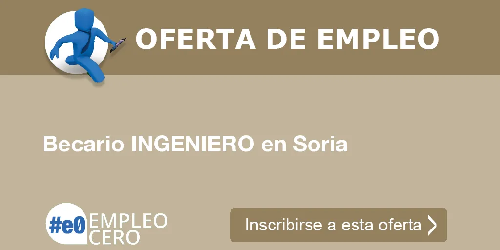 Becario INGENIERO en Soria