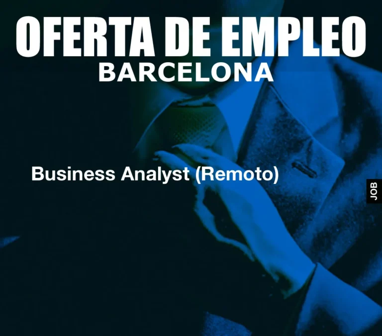 Business Analyst (Remoto)