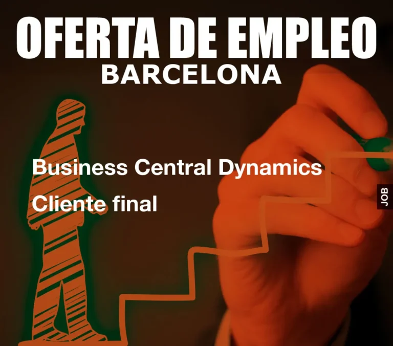 Business Central Dynamics Cliente final