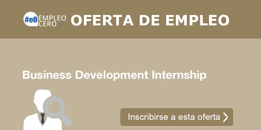 Business Development Internship