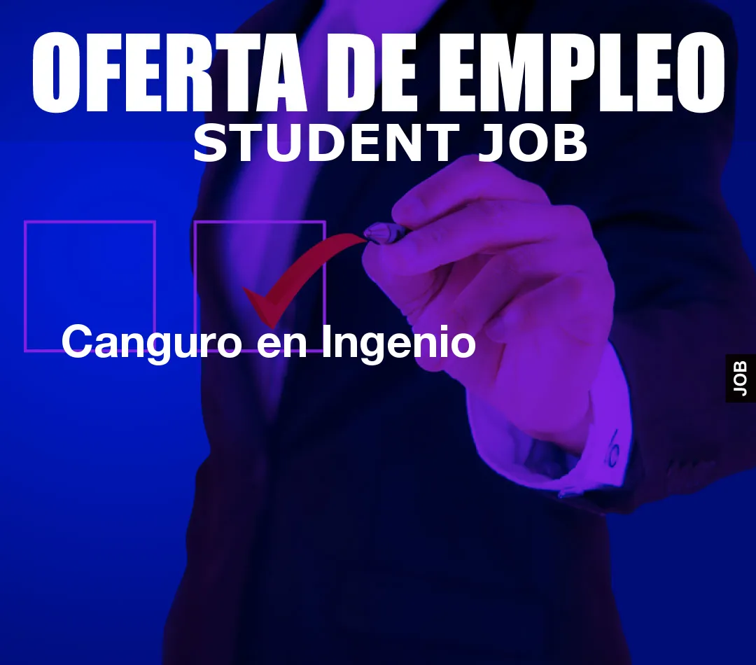 Canguro en Ingenio