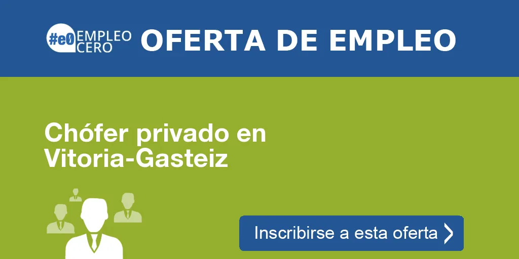 Chófer privado en Vitoria-Gasteiz