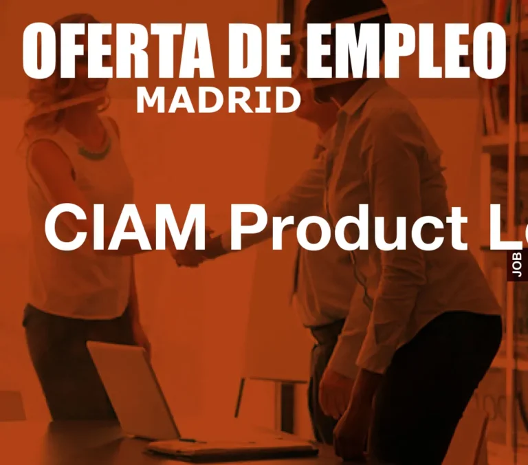 CIAM Product Lead