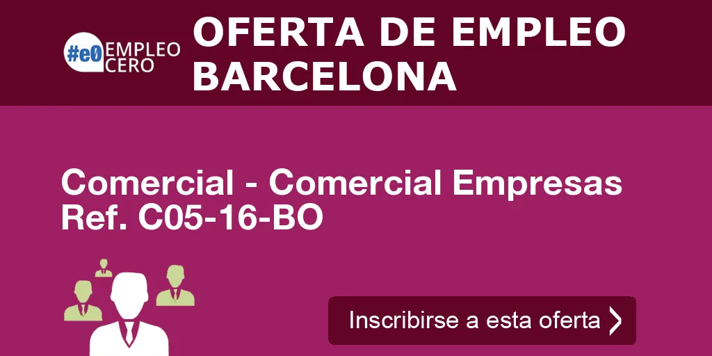 Comercial - Comercial Empresas Ref. C05-16-BO