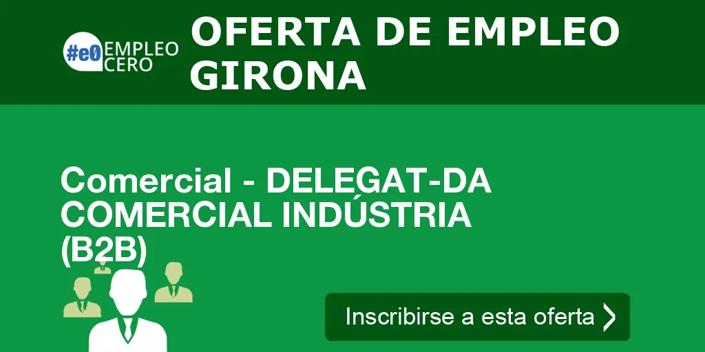 Comercial - DELEGAT-DA COMERCIAL INDÚSTRIA (B2B)