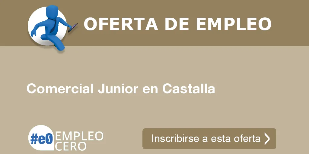 Comercial Junior en Castalla