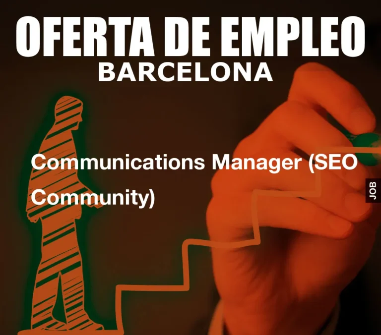 Communications Manager (SEO Community)