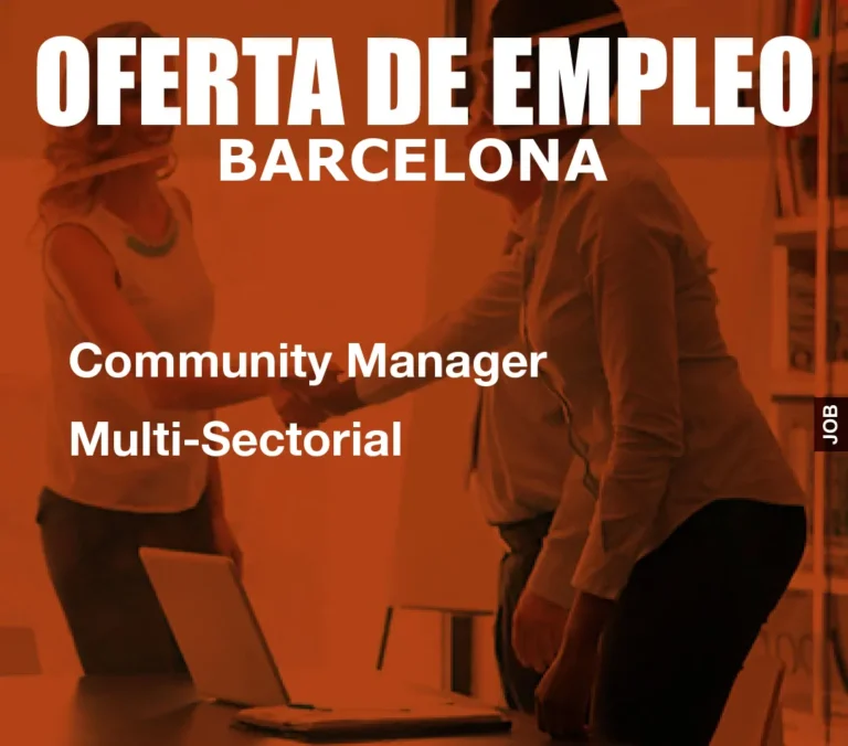 Community Manager Multi-Sectorial