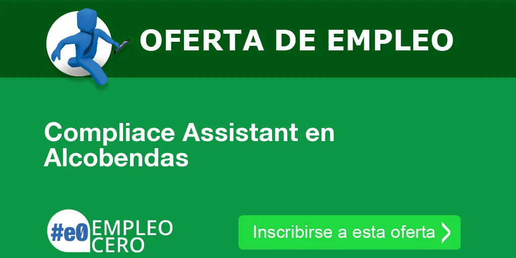 Compliace Assistant en Alcobendas