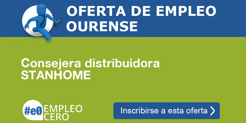 Consejera distribuidora STANHOME