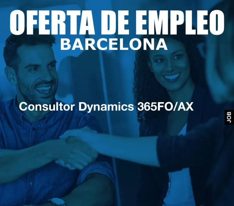 Consultor Dynamics 365FO/AX