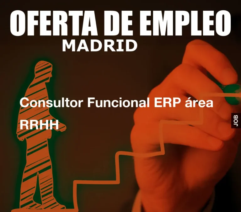 Consultor Funcional ERP área RRHH