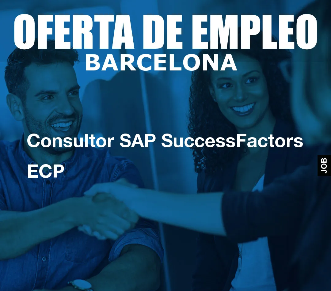 Consultor SAP SuccessFactors ECP